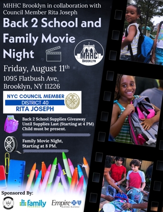 National Health Center Week 2023-Family Movie Night